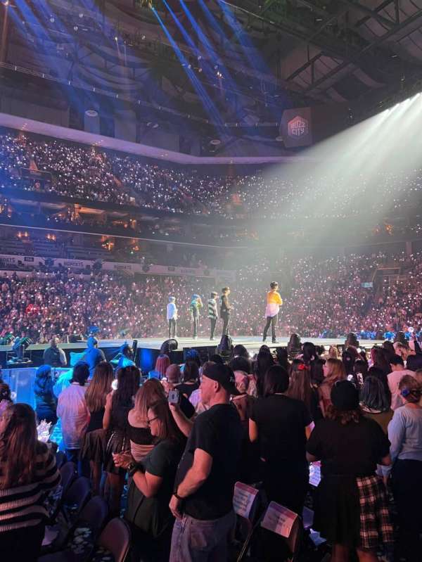 Spectrum Center, block: 106, row: A, seat: 2