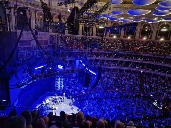 Royal Albert Hall, block: Rausing circle P, row: 7, seat: 7
