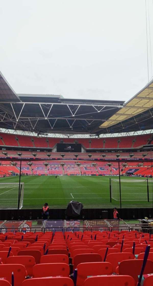 Wembley Stadium, block: 112, row: 16, seat: 26