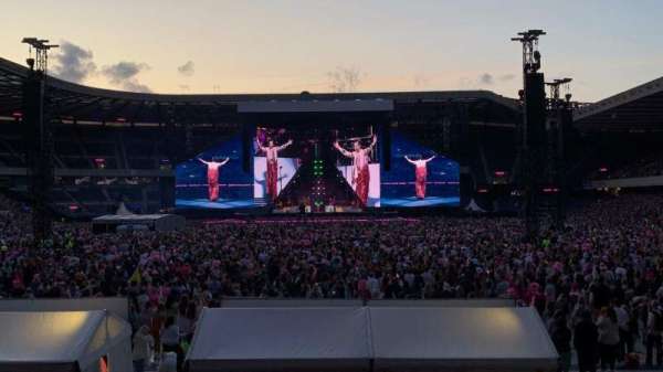 Murrayfield Stadium, block: S11, row: R, seat: 4