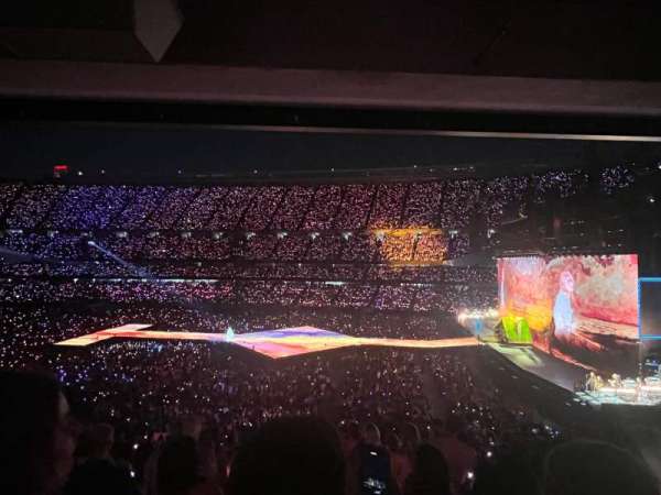 Soldier Field, block: 205, row: 14, seat: 5