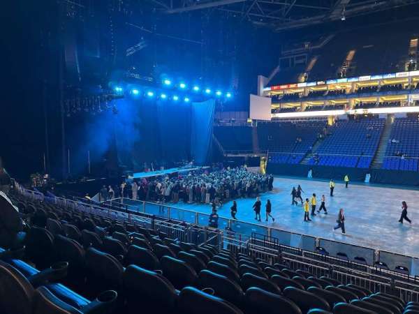 The O2, London, block: 102, row: R, seat: 59