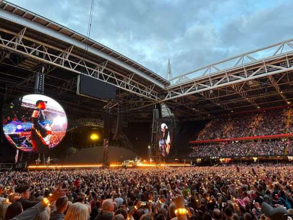 Principality Stadium, block: L29, row: 11, seat: 3