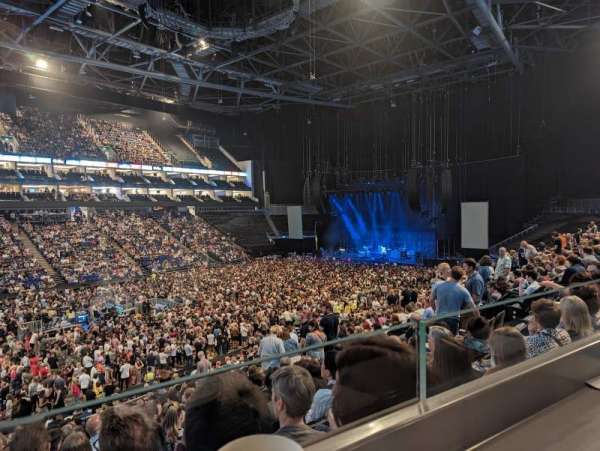 The O2, London, block: L110, row: A, seat: 161