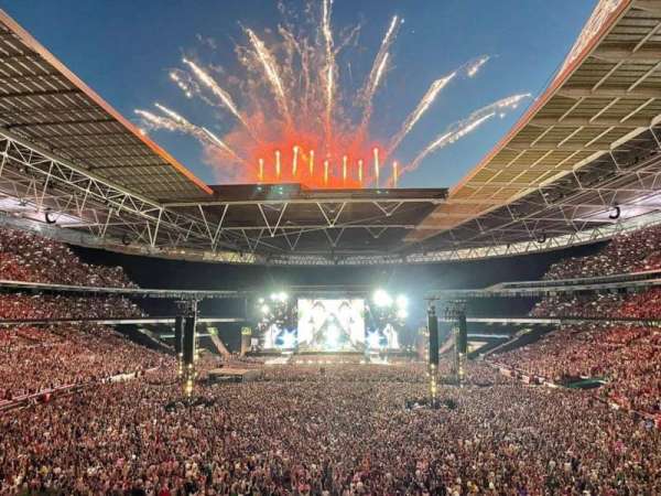 Wembley Stadium, block: 110, row: 7, seat: 25