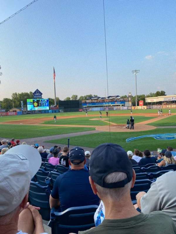 LMCU Ballpark, block: 118, row: 9, seat: 9