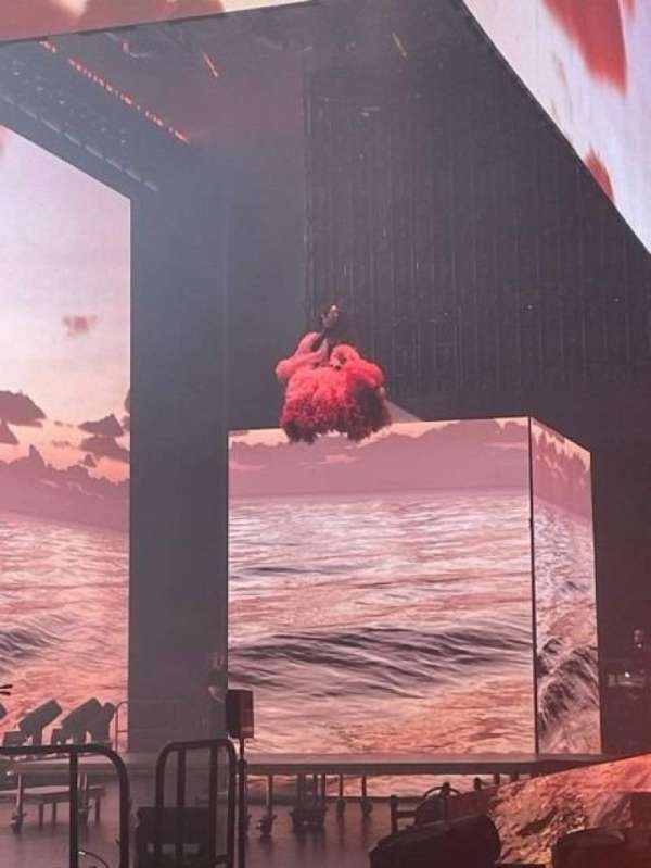 The O2, London, block: 101, row: E, seat: 20