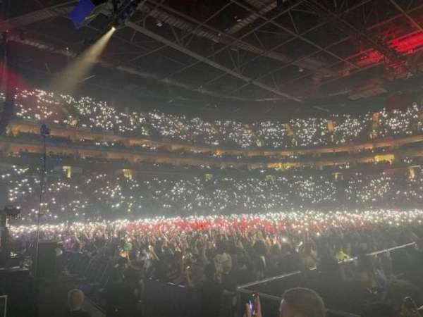 The O2, London, block: 101, row: E, seat: 20
