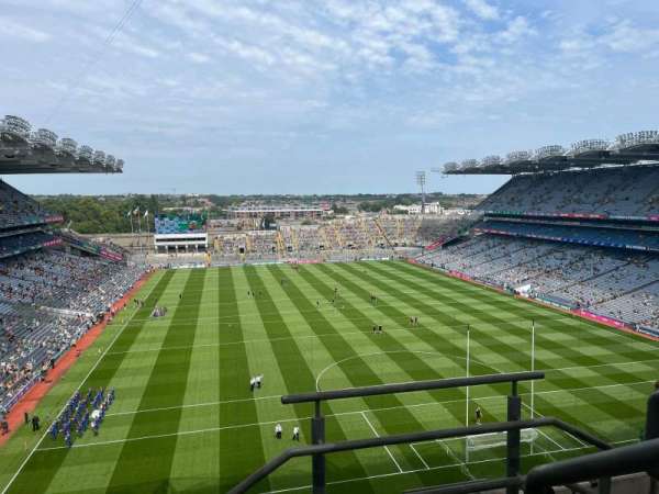 Croke Park, block: 720, row: J, seat: 21