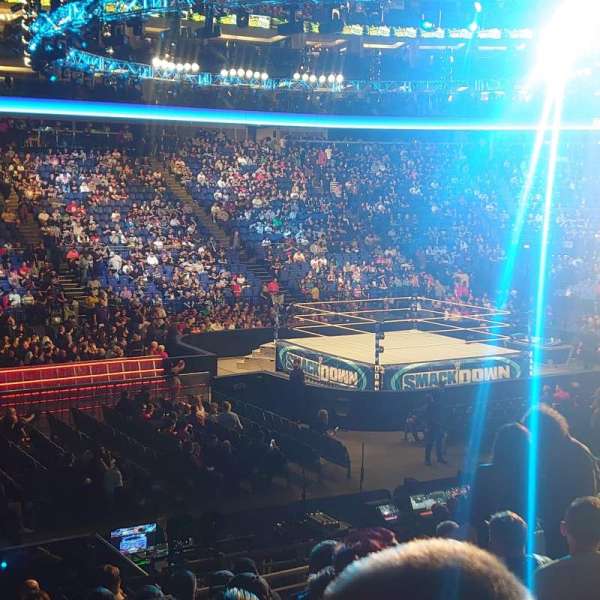 The O2, London, block: 101, row: R, seat: 38