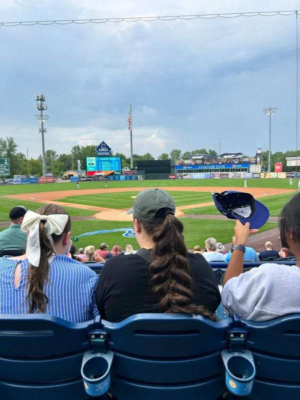 LMCU Ballpark, block: 117, row: 12, seat: 4