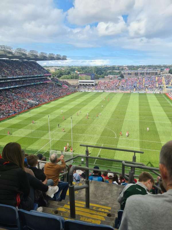 Croke Park, block: 717, row: L, seat: 22