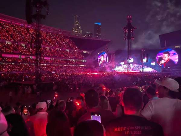 Soldier Field, block: 115, row: 10, seat: 11