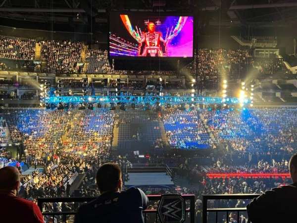 The O2, London, block: D111, row: ZZ, seat: 124