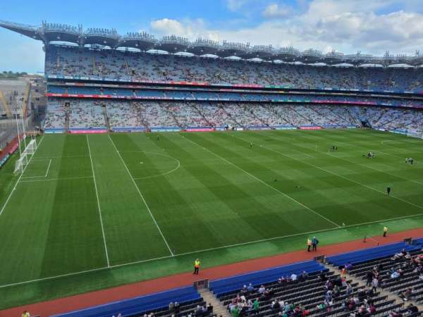 Croke Park, block: 736, row: A, seat: 8