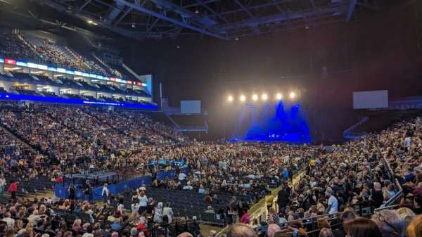 The O2, London, block: 108, row: P, seat: 253