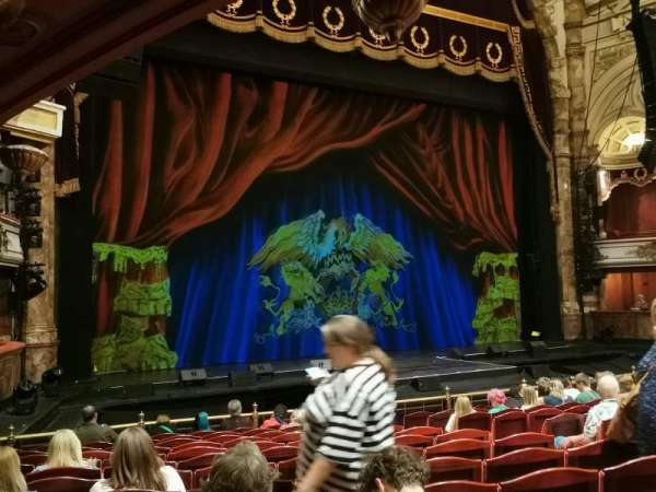 London Coliseum, block: Box B, row: 1, seat: 1