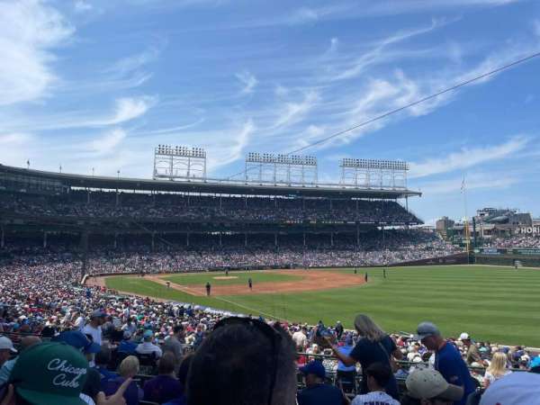 Wrigley Field, block: 231, row: 6, seat: 20