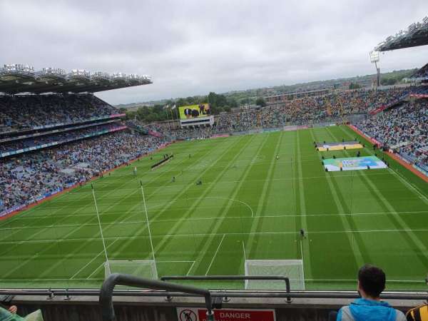 Croke Park, block: 717, row: E, seat: 14