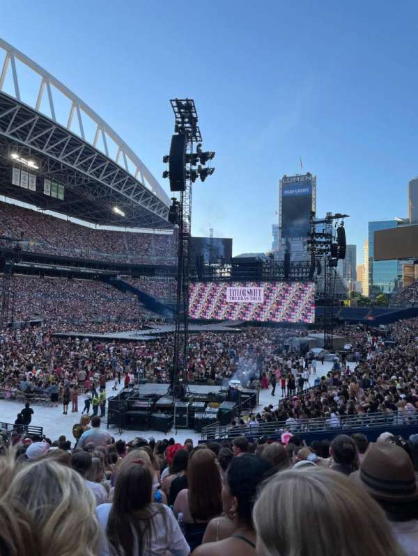 Lumen Field, block: 117, row: W, seat: 13
