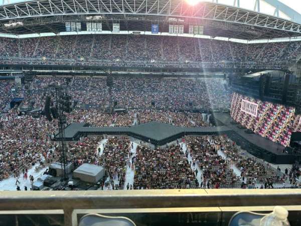 Lumen Field, block: 309, row: A, seat: 3