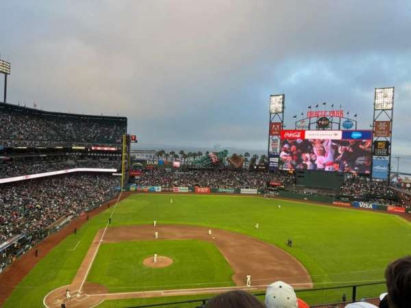 Oracle Park, block: VB310, row: E, seat: 12