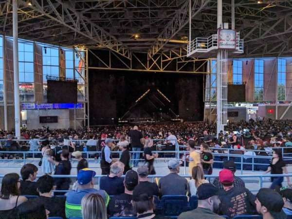 RBC Amphitheatre, block: 407, row: F, seat: 19