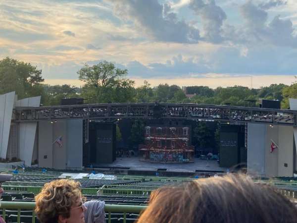 The Muny, block: Free, row: Seats, seat: Center