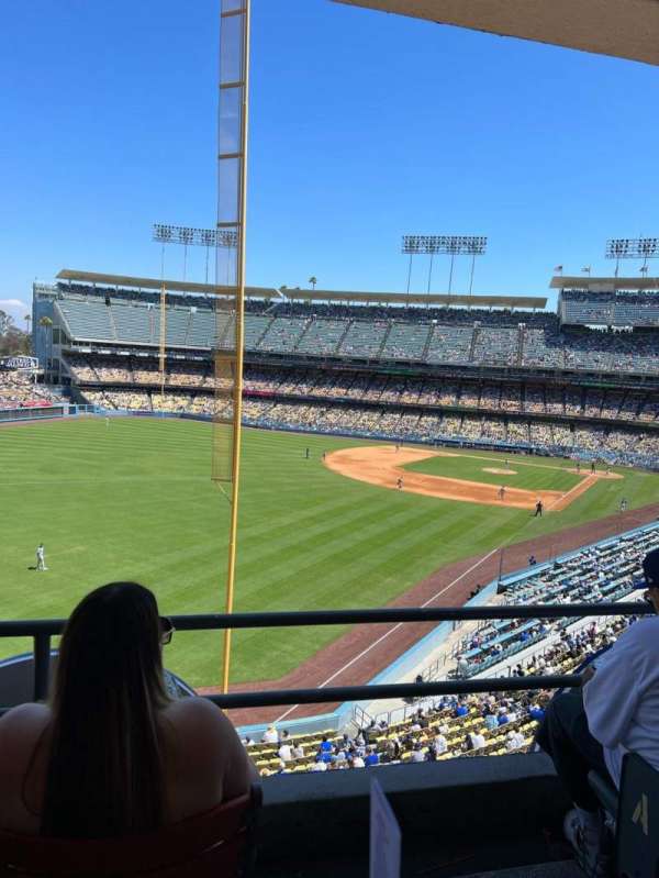 Dodger Stadium, block: 253 Club, row: C, seat: 5