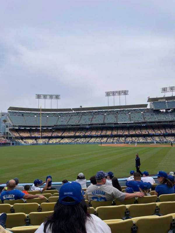 Dodger Stadium, block: 51FD, row: H, seat: 12