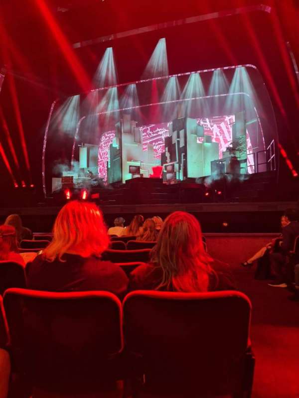 The London Palladium, block: Stalls, row: H, seat: 15