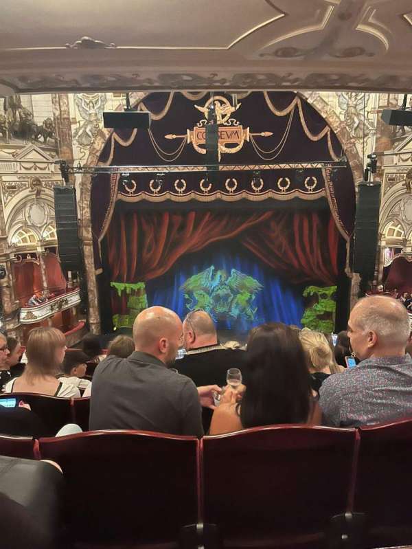 London Coliseum, block: Upper Circle, row: G, seat: 26