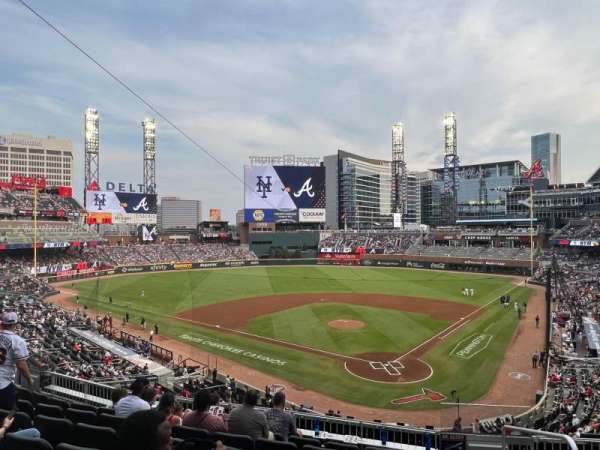 Truist Park, block: 228, row: 7, seat: 1