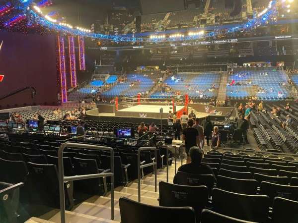 Spectrum Center, block: 104, row: L, seat: 17