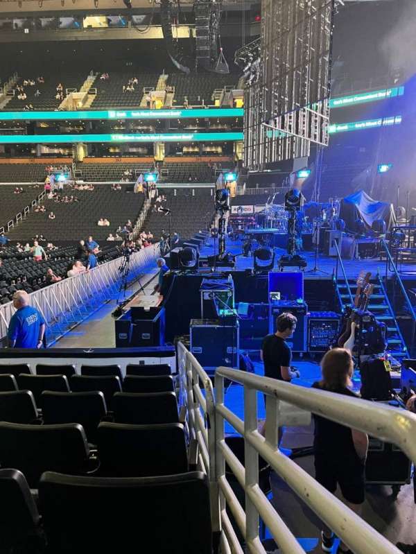 TD Garden, block: 20, row: 7, seat: 4