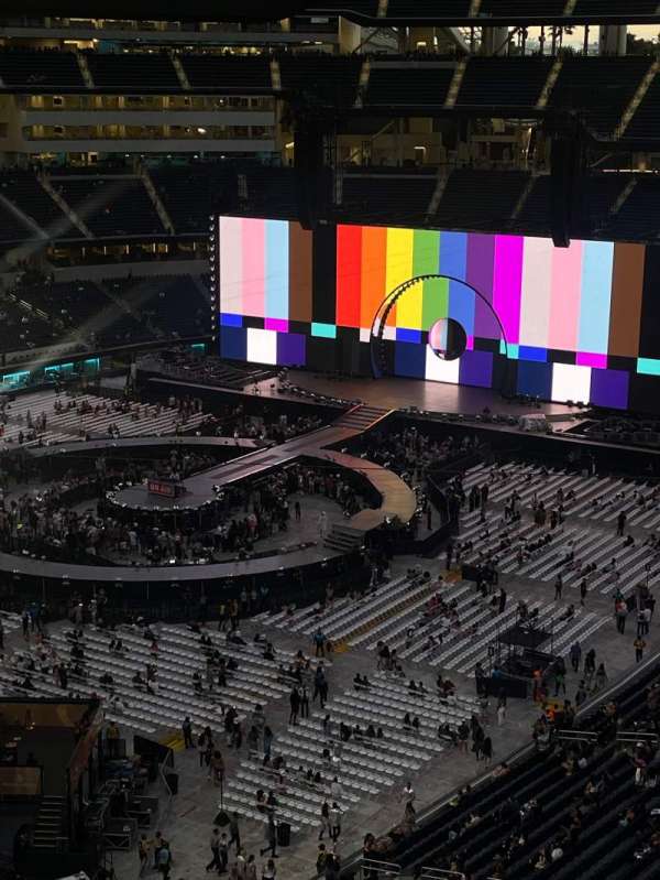 SoFi Stadium, block: 342, row: 3, seat: 12