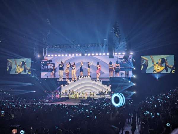 The O2, London, block: 107, row: C, seat: 235