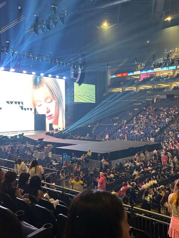The O2, London, block: 103, row: N, seat: 91