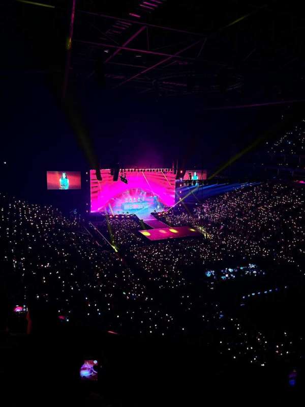 The O2, London, block: 408, row: C