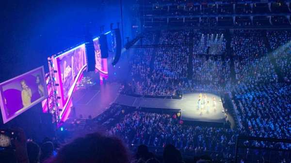 The O2, London, block: 403, row: F, seat: 503