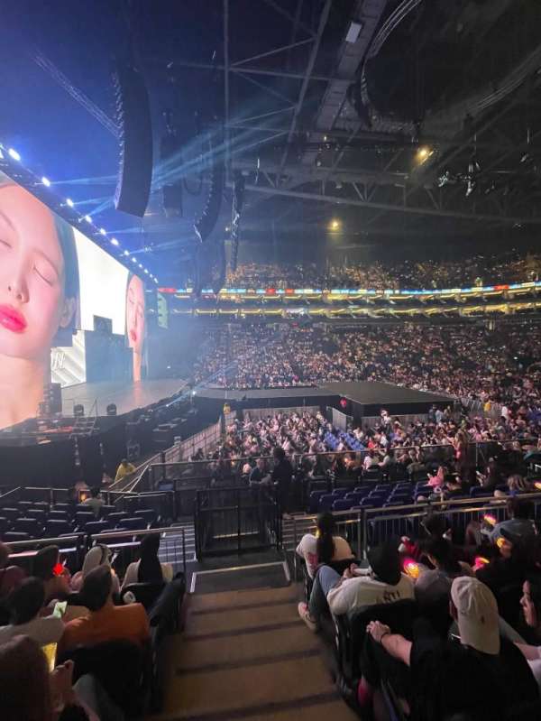 The O2, London, block: 101, row: M, seat: 29