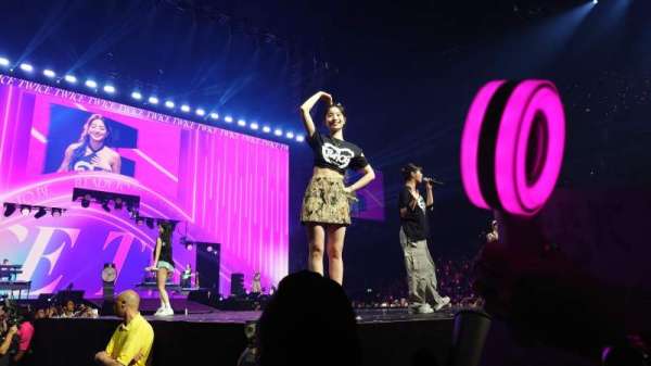 The O2, London, block: Floor B1, row: A, seat: 10