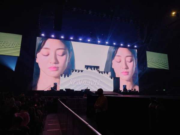 The O2, London, block: Floor B1, row: A, seat: 10