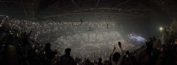 The O2, London, block: 419, row: K, seat: 895