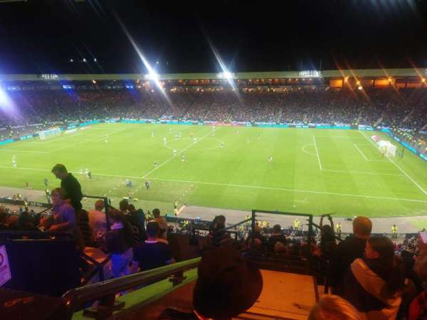Hampden Park, block: L1, row: M, seat: 8