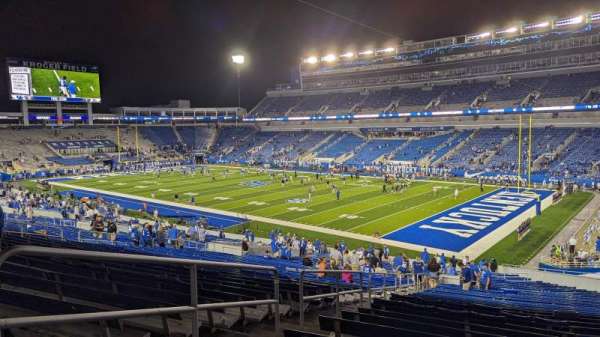 Kroger Field, block: 11, row: 45, seat: 1