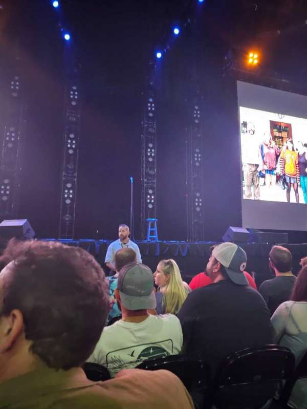 T-Mobile Center, block: Floor 2, row: 4, seat: 11