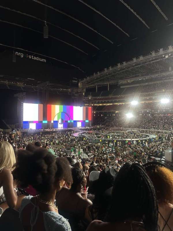 NRG Stadium, block: 103, row: CC, seat: 4