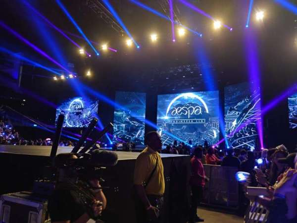The O2, London, block: Floor B3, row: A, seat: 47