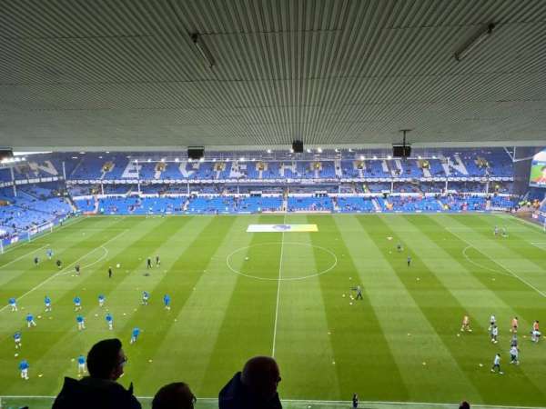 Goodison Park, block: TB2, row: M, seat: 106